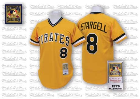 Best sale Pittsburgh Pirates 8 Willie Stargell Yellow Throwback MLB Jersey